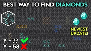 How to Find Diamonds in Minecraft 1.19/1.20 Newest Update