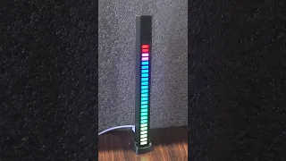 Светодиодный RGB эквалайзер реагирующий на звук