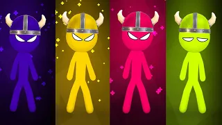 Stickman BEST MINIGAMES in Stickman Party Player 1 2 3 4