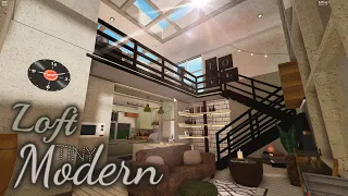 Modern Tiny Loft | House Build | Bloxburg Roblox