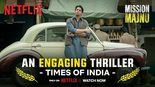 Mission Successful! | Mission Majnu | Sidharth Malhotra | Rashmika Mandanna | Netflix India