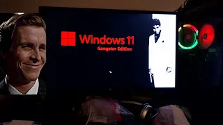 Sigmas React To Windows 11 Gangster Edition - Scarface Edition