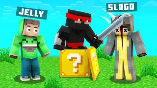 Minecraft With NINJA Lucky Blocks…