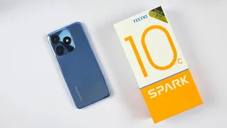 Tecno Spark 10C Unboxing & Hands On | New Setup, Design, 18W, 90Hz,16Mp