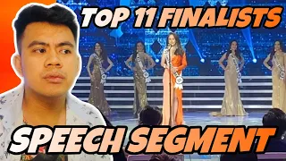 ATEBANG REACTION | PUTERI INDONESIA 2022 FINALS NIGHT TOP 11 SPEECH SEGMENT #puteriindonesia2022