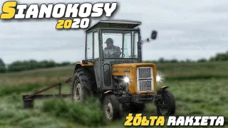 🔥Żółta Rakieta w Akcji🔥Polskie Sianokosy 2020 🔥 Koszenie trawy 🔥 Ursus c360🔥