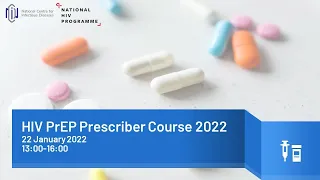 HIV PrEP Prescriber Course 2022