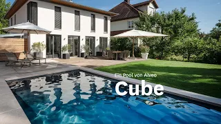 Cube: ein moderner GFK-Pool von Leisure Pools