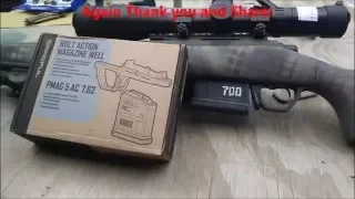 Remington 700 Magpul Bottom Metal Install