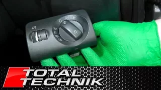How to Remove Headlight Switch - Audi A6 S6 RS6 - C5 - 1997-2005 - TOTAL TECHNIK