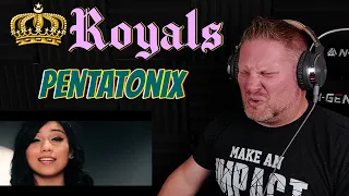 FIRST TIME REACTION to [Official Video] Royals - Pentatonix (Lorde Cover)