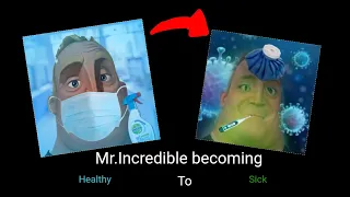 Mr  Incredible becoming Healthy To Sick Template (Free To Use)