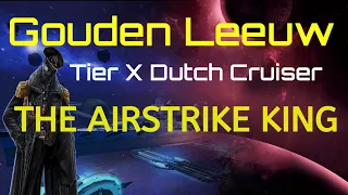 Gouden Leeuw WOWSB Tier X Dutch Cruiser World of Warships Blitz