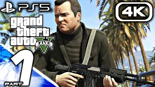 GRAND THEFT AUTO V PS5 REMASTERED Gameplay Walkthrough Part 1 (4K 60FPS RAY TRACING) No Commentary
