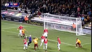 Bradford vs Leyton Orient - League One 13/14 Highlights