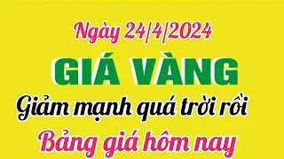 Giá vàng hôm nay 9999 ngày 24 tháng 4 năm 2024- GIÁ VÀNG MỚI NHẤT- Bảng giá vàng 24k 18k 14k 10k