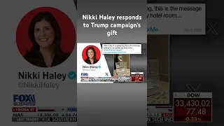 Trump camp allegedly sends Nikki Haley a bird cage after former pres. called her ‘birdbrain’ #shorts