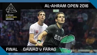 Squash: Gawad v Farag - Al-Ahram Open 2016 - Final Highlights