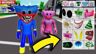 HOW TO TURN INTO Poppy Playtime in Roblox Brookhaven! * ID Codes