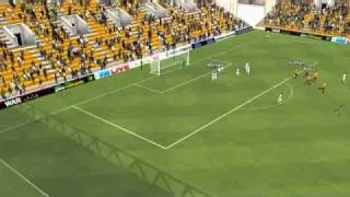 Football Manager 2011 - Vinnie Jones - Motherwell  1 -1 Man City - Match 4 Highlights