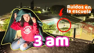 3AM 😱en el TECHO de la CASA de mi MAMÁ 🏠👻RUIDOS EN LA ESCUELA 😰 😰 😰