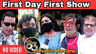 83 Movie FIRST DAY FIRST SHOW Public Review 🌟 🌟 🌟 | Ranveer Singh, Deepika Padukone, Kapil Dev