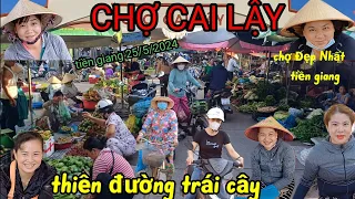 đẹp nhất tiền giang  CHỢ CAI LẬY - Tiền Giang , thiên đường trái cây, ngập tràn tôm cá