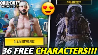 *NEW* How To Get 36 FREE Character Skins In Cod Mobile Season 6!