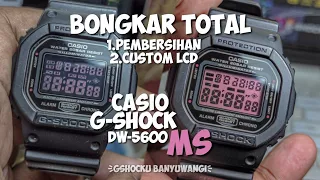 G-SHOCK DW-5600 Custom LCD Negative to positive🔺