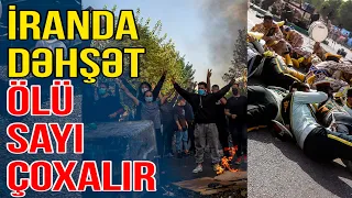 İranda vəziyyət kritik həddə - Ölü sayı çoxalır - Media Turk TV