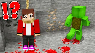 Who Killed JJ and Mikey in Minecraft Horror Challenge ??? (Maizen Mizen Mazien) Parody