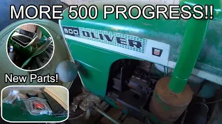 More 500 Progress! New parts for the Oliver 500