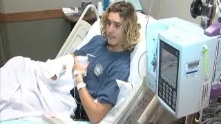 Florida: Teen recounts being bitten by shark