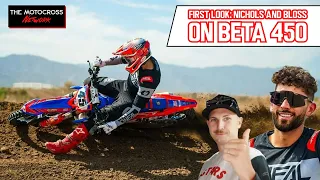 First look: Nichols & Bloss testing Beta Factory 450!