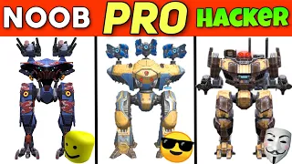 🔥 NOOB VS PRO VS HACKER WAR ROBOTS! || PART 1! VERY FUNNY VIDEO! 😂 || @wilfhiemweiss4101