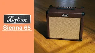 Kustom Sienna 65- Acoustic Amp Preview