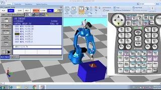 Edición de programas en Yaskawa Motoman Parte 1