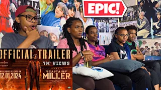 Africans React to CAPTAIN MILLER - Trailer | Dhanush| Shivarajkumar, Sundeep Kishan|Arun Matheswaran