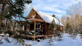 Building An Off Grid Log Cabin In The Woods: Burning Stumps (Post And Pad Foundation)