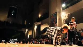 BATTLE OF THE YEAR 2010   1 on 1 BBOY BATTLE   YAK FILMS   BOTY FINALS in FRANCE   KRADDY Music   YouTube