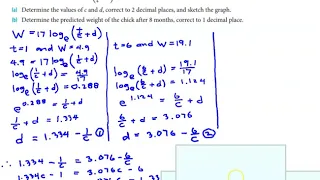 Applications of Log Functions and Their Derivatives - #7