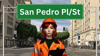 San Pedro Pl./St. | Los Angeles, California | Road Assessment | Partial Length