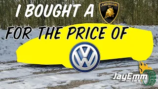 I BOUGHT A LAMBORGHINI FOR THE PRICE OF A VW GOLF!
