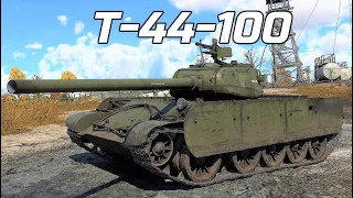 T-44-100 Soviet Medium Tank Gameplay [1440p 60FPS] War Thunder No Commentary