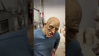 Realistic silicone mask that looks like the character stepped out of a movie.