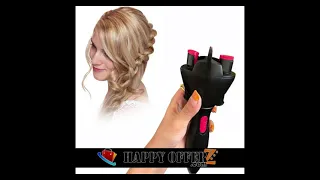 Electric Hair Braider Automatic Twist Braider Knitting Device Hair Braider Machine Braiding .....