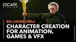 BSc (HONS)/MSci Character Creation For Animation Games & VFX