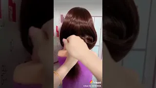 Как из длинных волос сделать прическу карэ (без подстригания волос)
