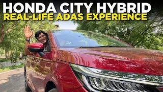 Honda City Hybrid | ADAS Technology tested | Times Drive