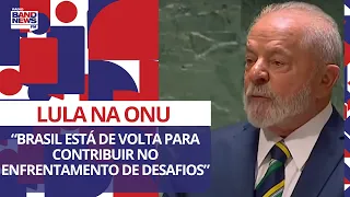 Lula na ONU: "O Brasil está de volta"